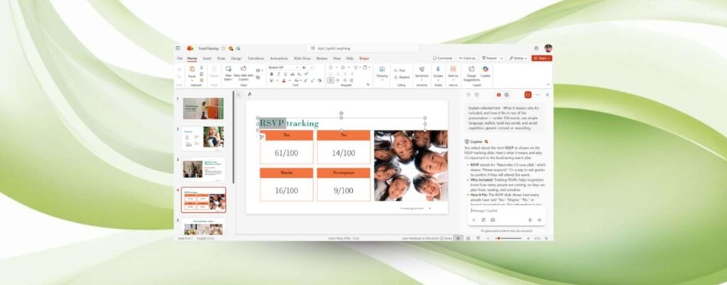 Explainer su PowerPoint spiega le slide difficili grazie a Copilot