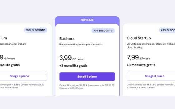 Hostinger: piani di hosting scontati fino al 75% per partire online