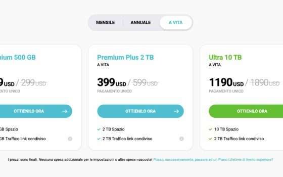 pCloud, spazio online sicuro con sconti sui piani annuali e Lifetime