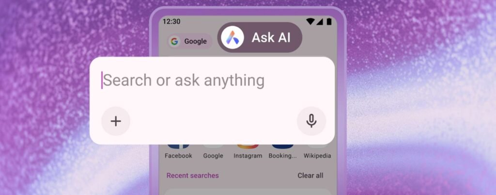 Opera migliora l'esperienza AI su Android