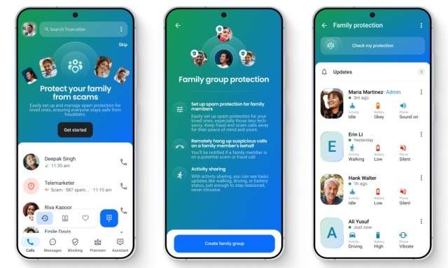 Truecaller Family Protection