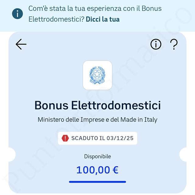 L'app IO conferma che il Bonus elettrodomestici è scaduto