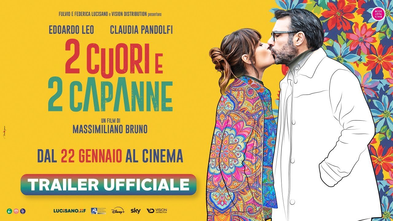 2 cuori e 2 capanne, Edoardo Leo e Claudia Pandolfi sono due mondi agli antipodi nel trailer ufficiale