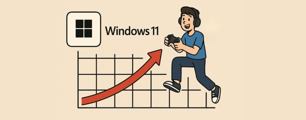 Windows 11 supera il 65% su Steam, ma Linux cresce