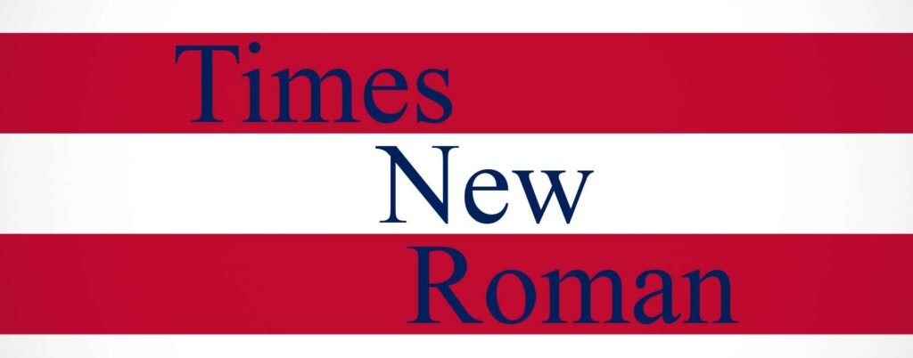 USA tornano al Times New Roman: sì al decoro, no alla diversità