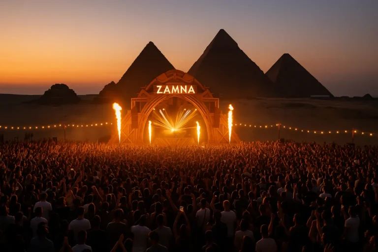 Zamna torna alle Piramidi di Giza: il festival elettronico più iconico torna in Egitto nel 2026