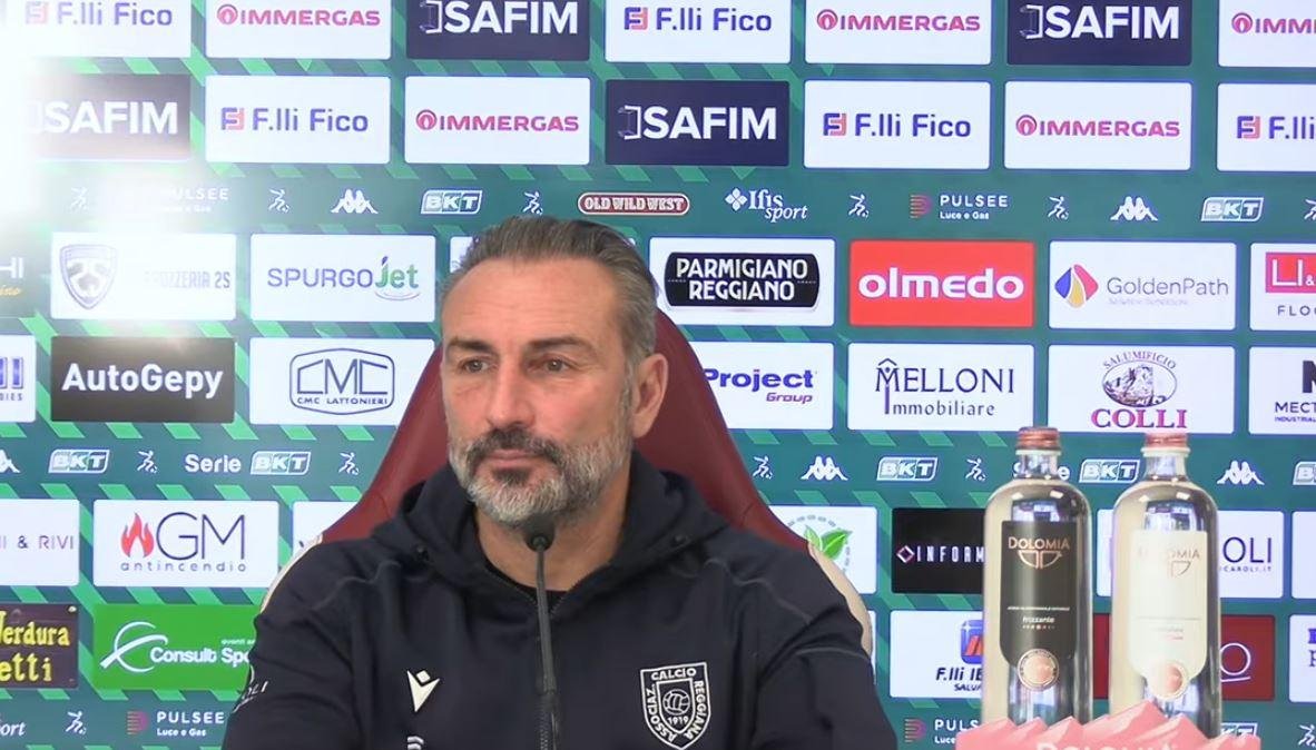 Reggiana, Dionigi: "Col mercato bisogna convivere. Ma non deve mancare la professionalità" -