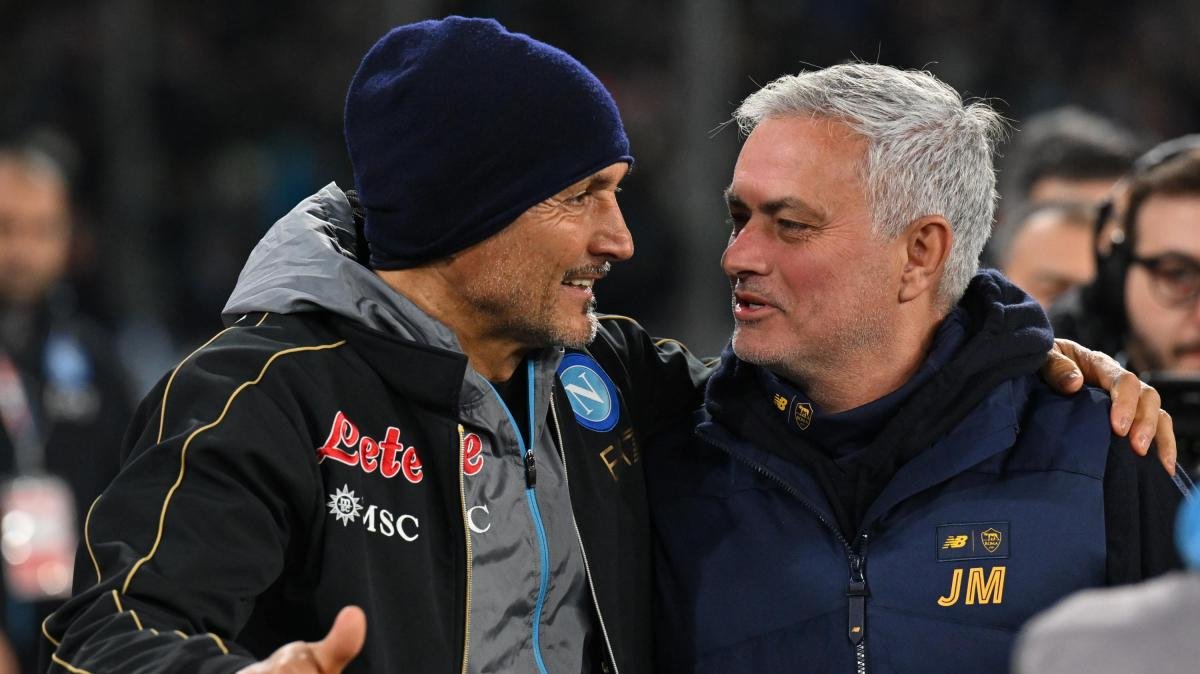 Spalletti ritrova Mourinho e la Juve lavora per dargli un attaccante, ma: "Mercato? Non mi aspetto nulla" -