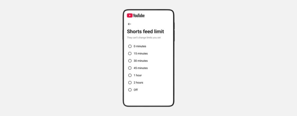 YouTube blocca gli Short ai minori, arrivano timer e controlli
