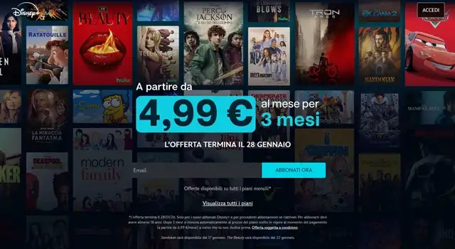 disneyplus pagina offerta