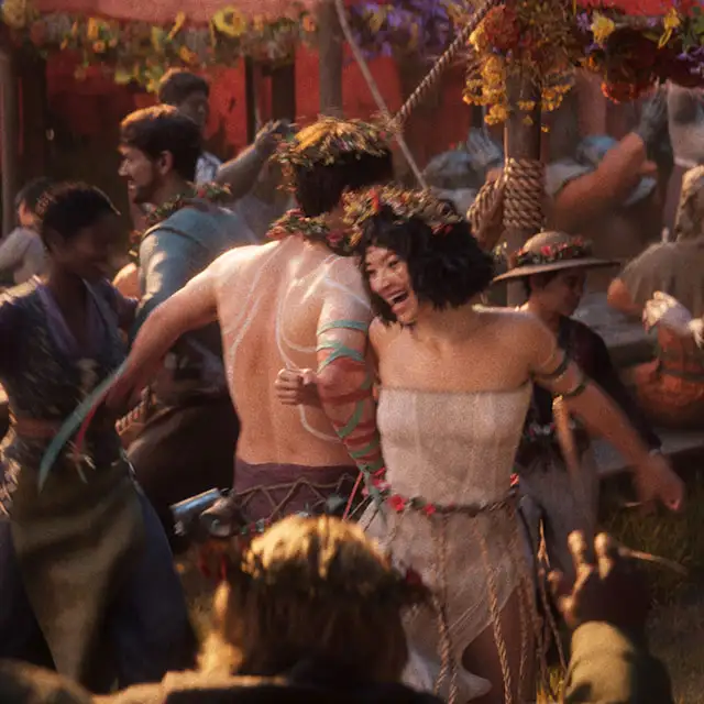 Uno screenshot dal primo trailer di Divinity