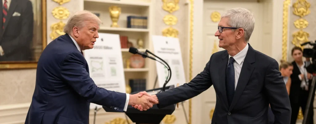 De-escalation sì, ma al fianco di Trump: parla Tim Cook
