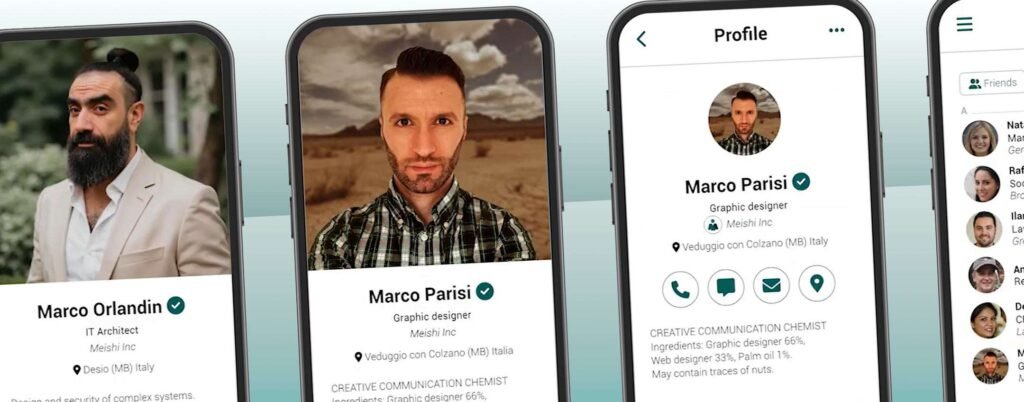 Meishi è l'app italiana che sfida i big: contatti P2P, E2EE e open