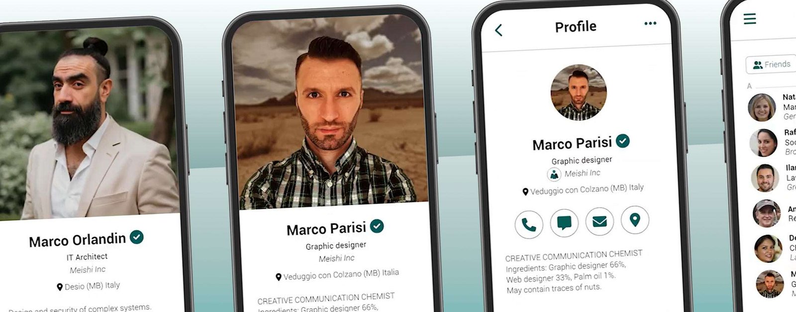 Meishi è l'app italiana che sfida i big: contatti P2P, E2EE e open