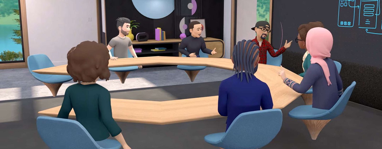 Addio ai meeting VR di Meta Horizon Workrooms