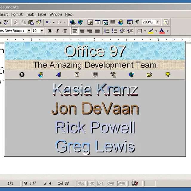 L'easter egg di Office 97 rimasto nascosto per 29 anni