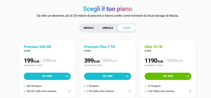 pCloud è lo spazio cloud che paghi una sola volta, a prezzo scontato