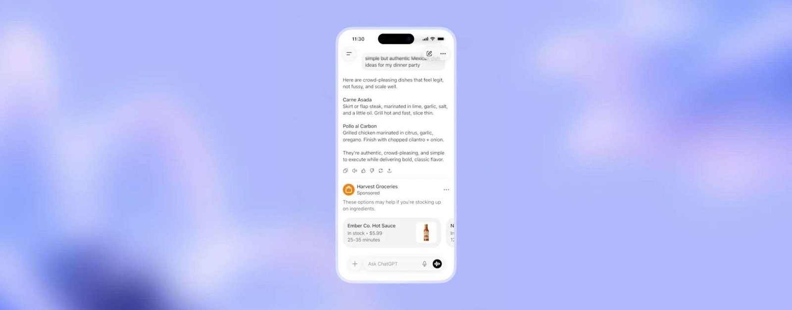 Pubblicità su ChatGPT, annunci per utenti gratis e ChatGPT Go