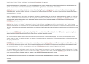 Pro-Israel campaign calls for Sama' Abdulhadi to be removed from Adelaide festival · News ⟋ RA