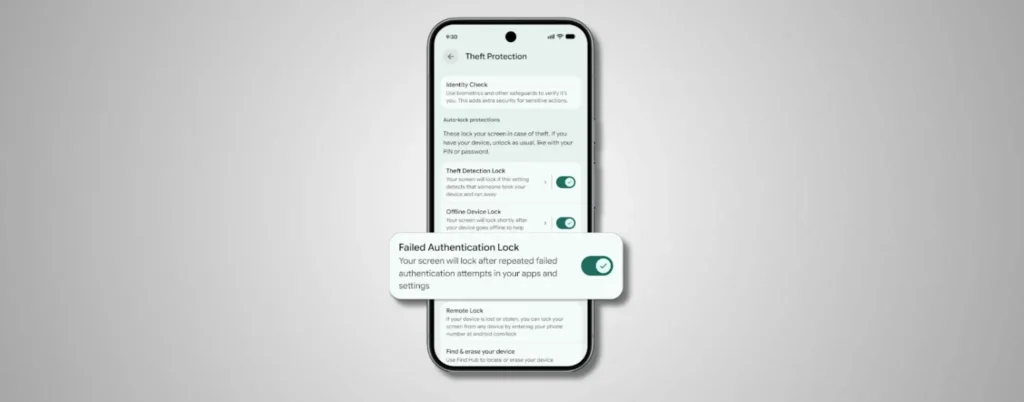 Android usa l'AI per rilevare furti e bloccarsi automaticamente