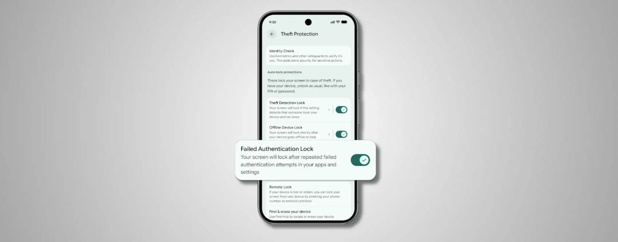 Android usa l'AI per rilevare furti e bloccarsi automaticamente