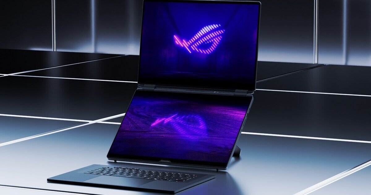 Zephyrus Duo è il nuovo “mostro” da gaming di Asus RoG con doppio schermo OLED da 16 pollici