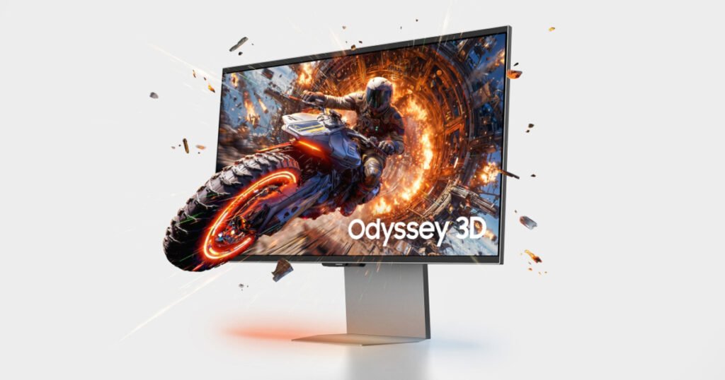 Torna il 3D su PC: Samsung presenta Odyssey 3D, il primo monitor 6K “senza occhiali”