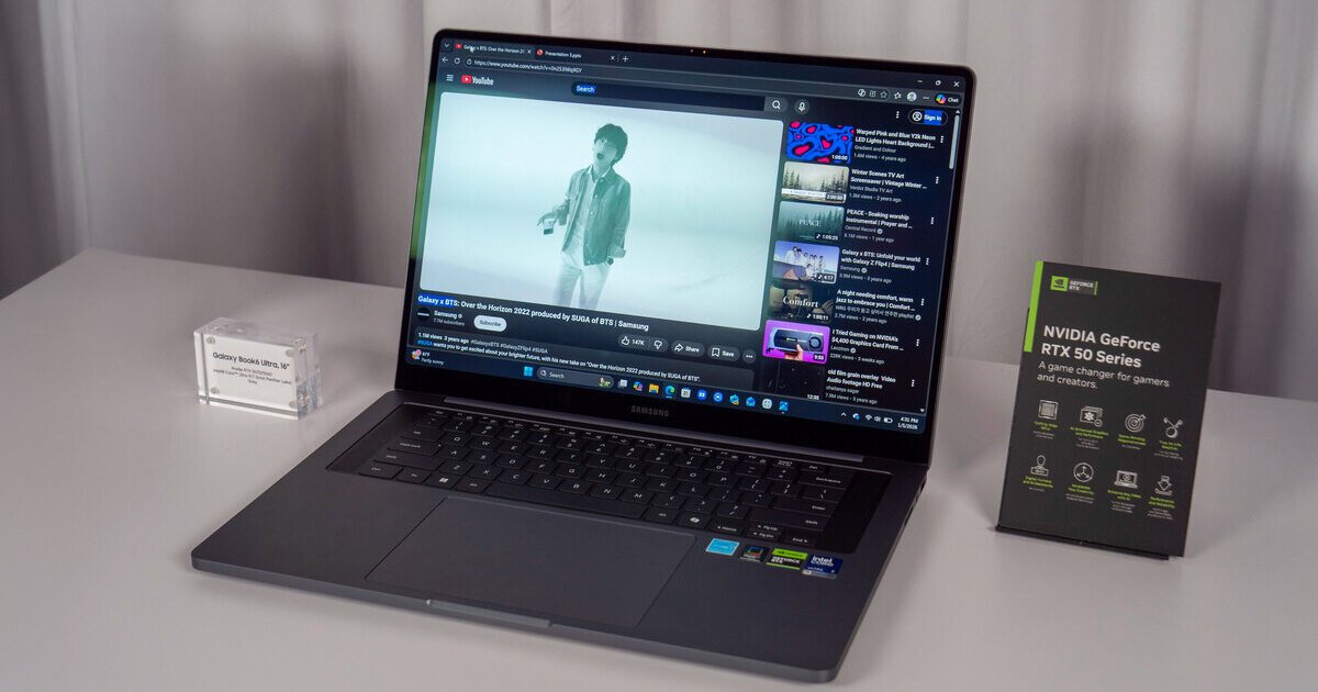 Che bello Galaxy Book6 Ultra: assomiglia ad un MacBook Pro ma è senza notch e con schermo OLED