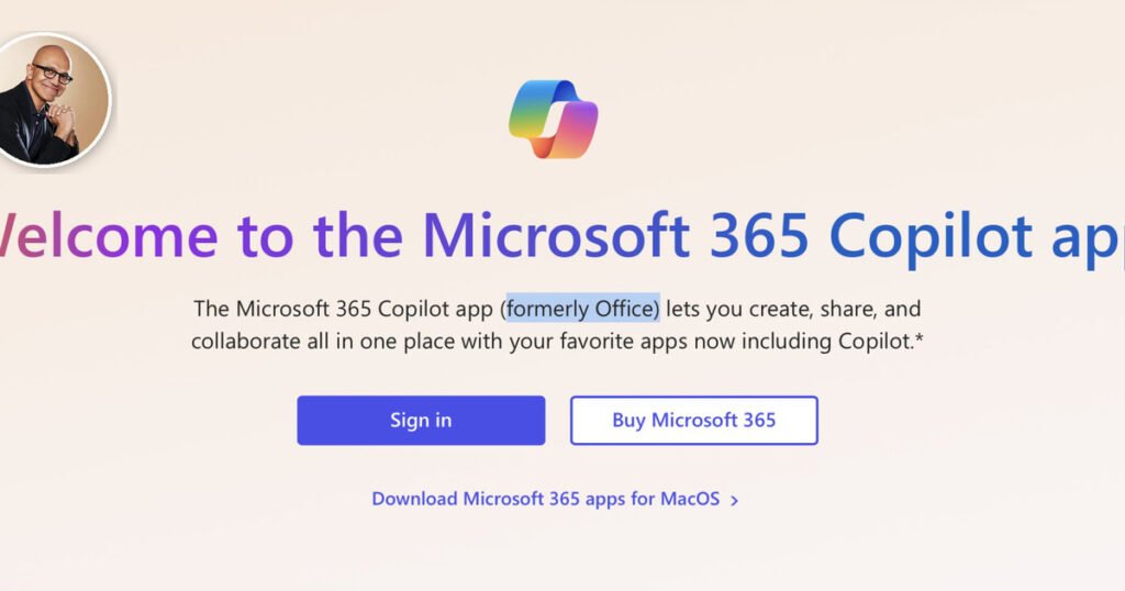 Non è vero che Office è scomparso ed è diventato Microsoft 365 Copilot, perché in un certo senso è già successo