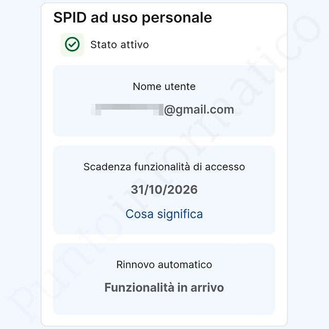 Come controllare la data di scadenza dello SPID di Poste Italiane, per sapere quando sarà necessario pagare