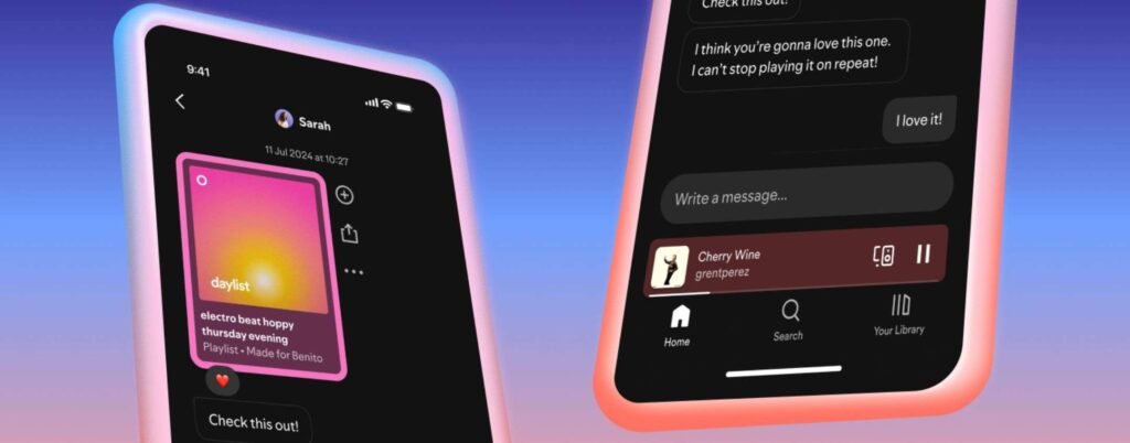 Spotify lancia le chat di gruppo per condividere playlist e podcast