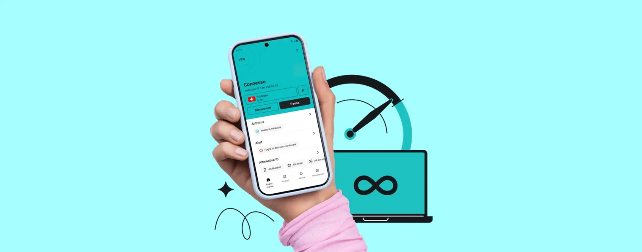 Offerta Surfshark VPN: protezione TOTALE online a partire da 1,99&euro; al mese