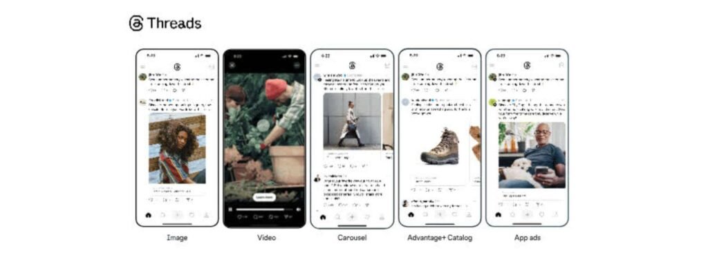 Addio Threads senza pubblicità: Meta lancia gli annunci