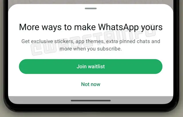 Le caratteristiche premium a pagamento in arrivo su WhatsApp