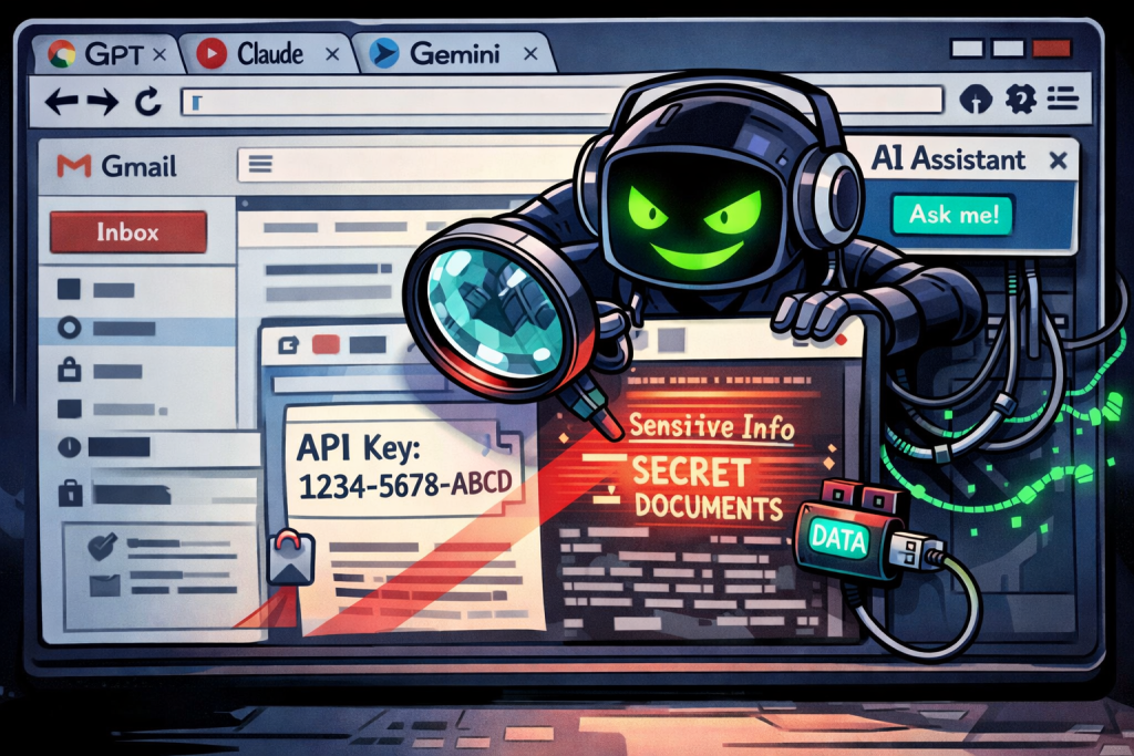 False estensioni AI su Chrome: rubano API e sessioni