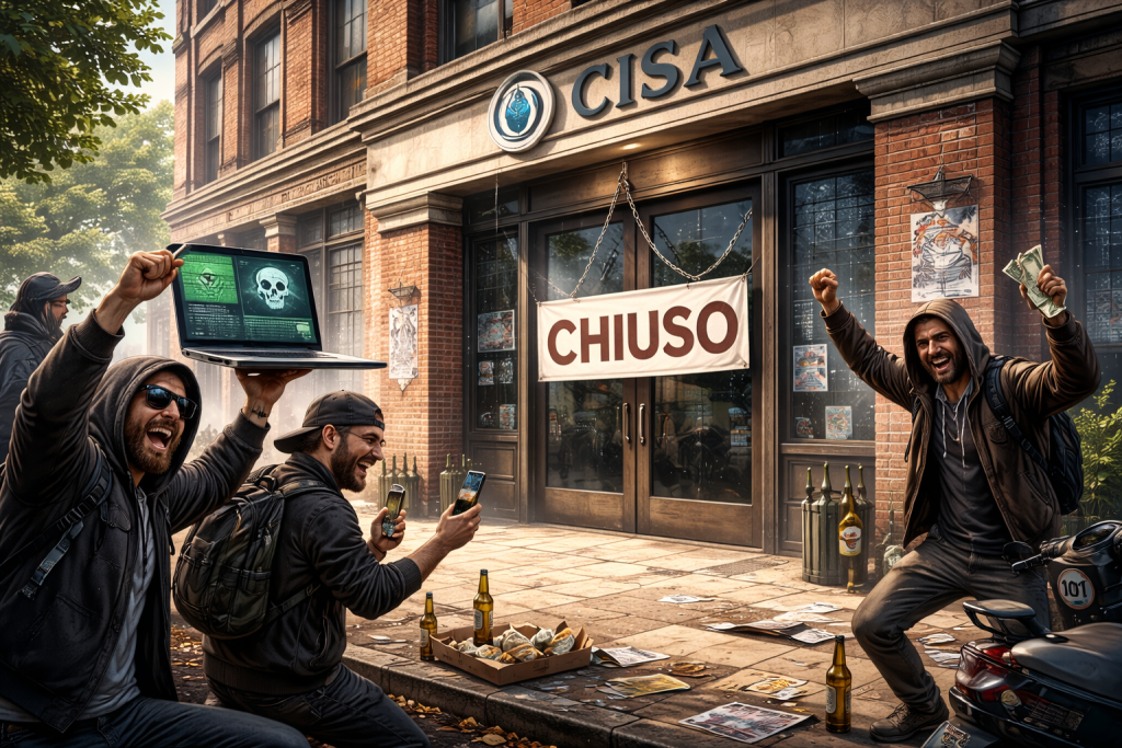 Lo shotdown USA tarpa le ali alla CISA