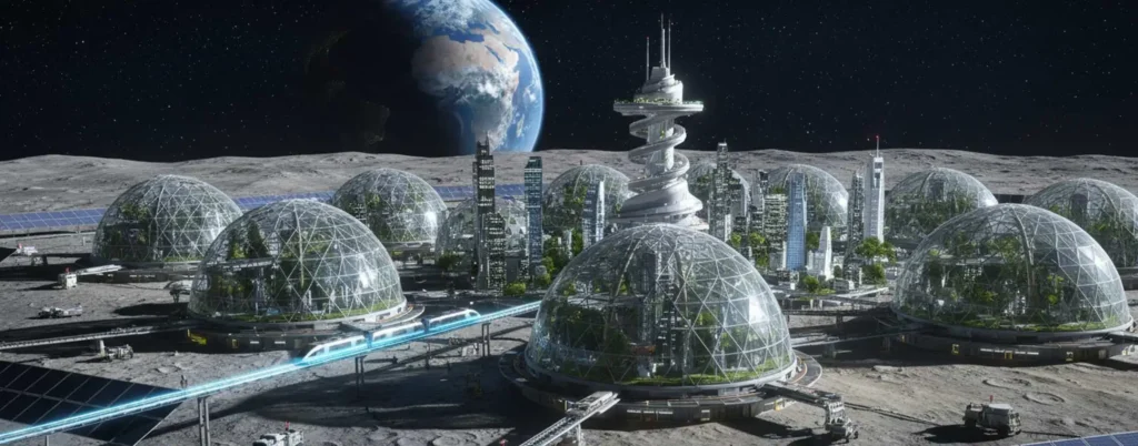 Elon Musk: città sulla Luna entro 10 anni