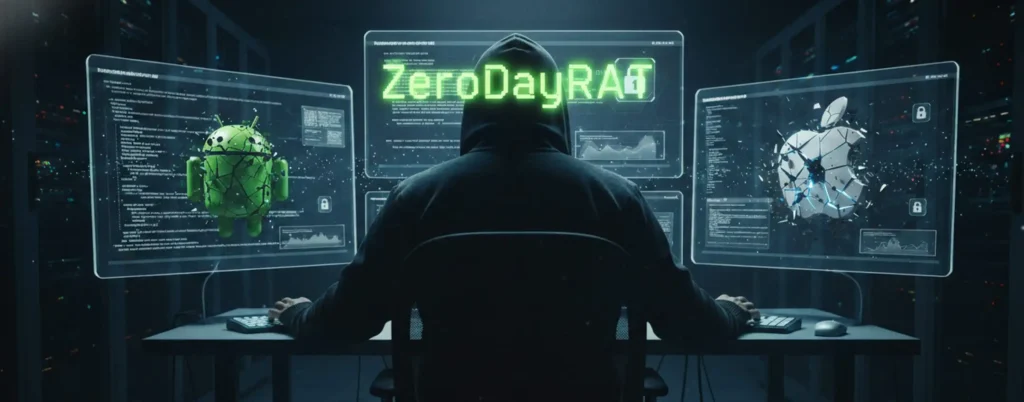 ZeroDayRAT: malware per accesso completo a iOS e Android