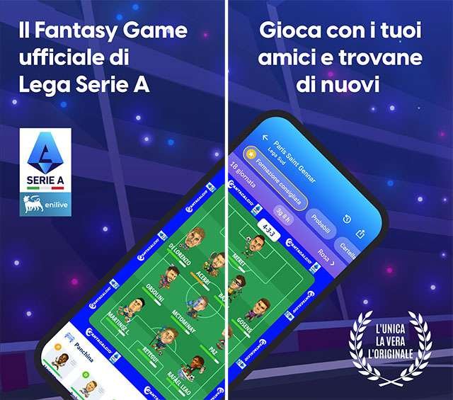 L'app Leghe Fantacalcio
