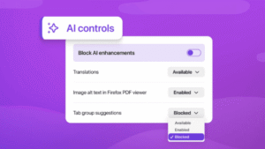 Il nuovo pulsante di Firefox per spegnere l'AI