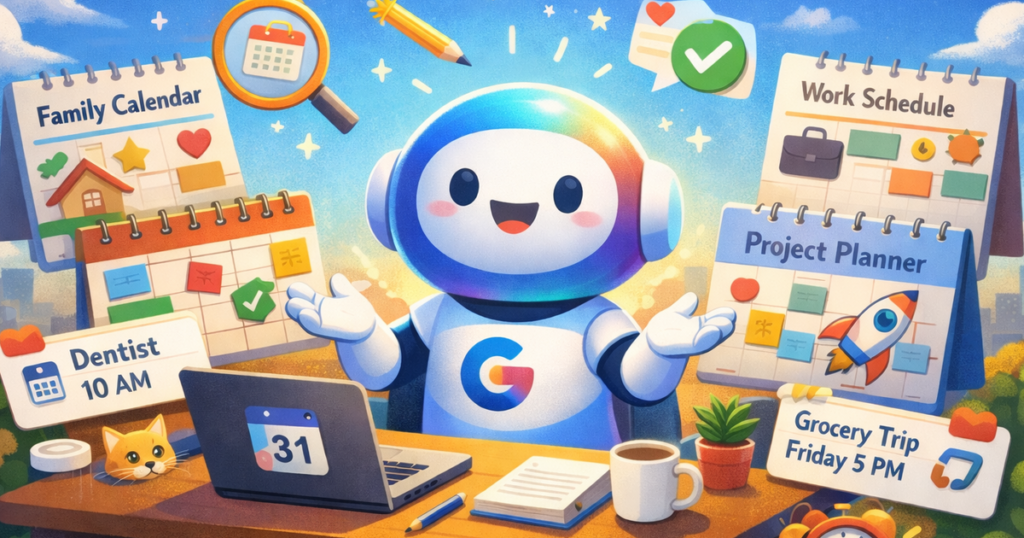 Gemini ora gestisce anche i calendari condivisi e secondari in Google Calendar