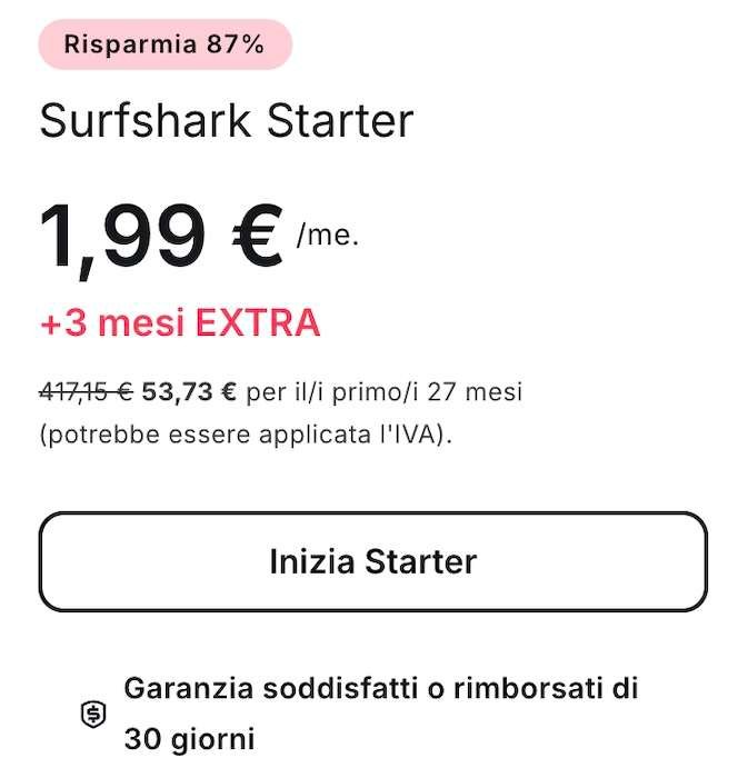 Suite di cybersecurity a marzo: il nuovo mese inizia con l'offerta di Surfshark