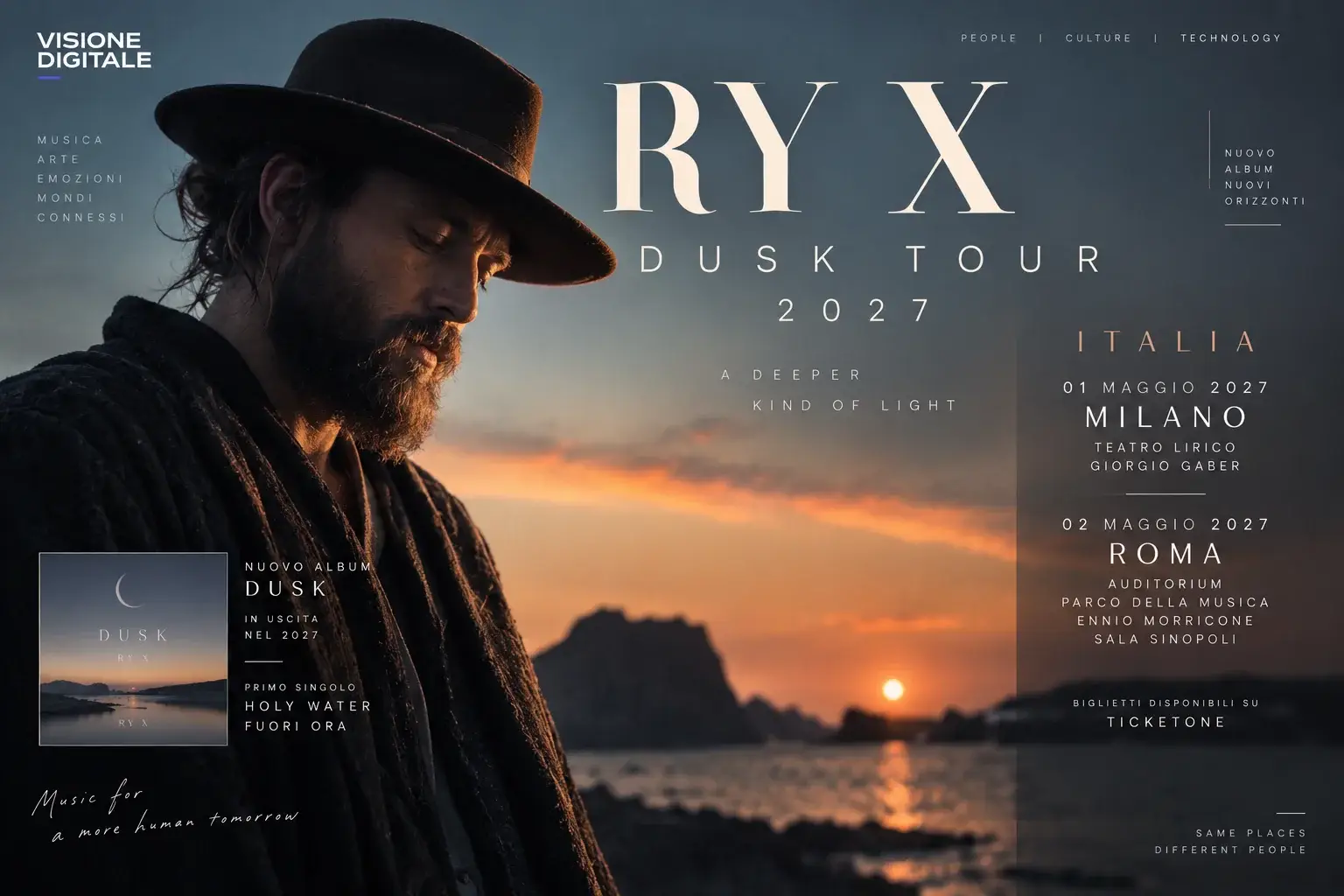 RY X tour 2027