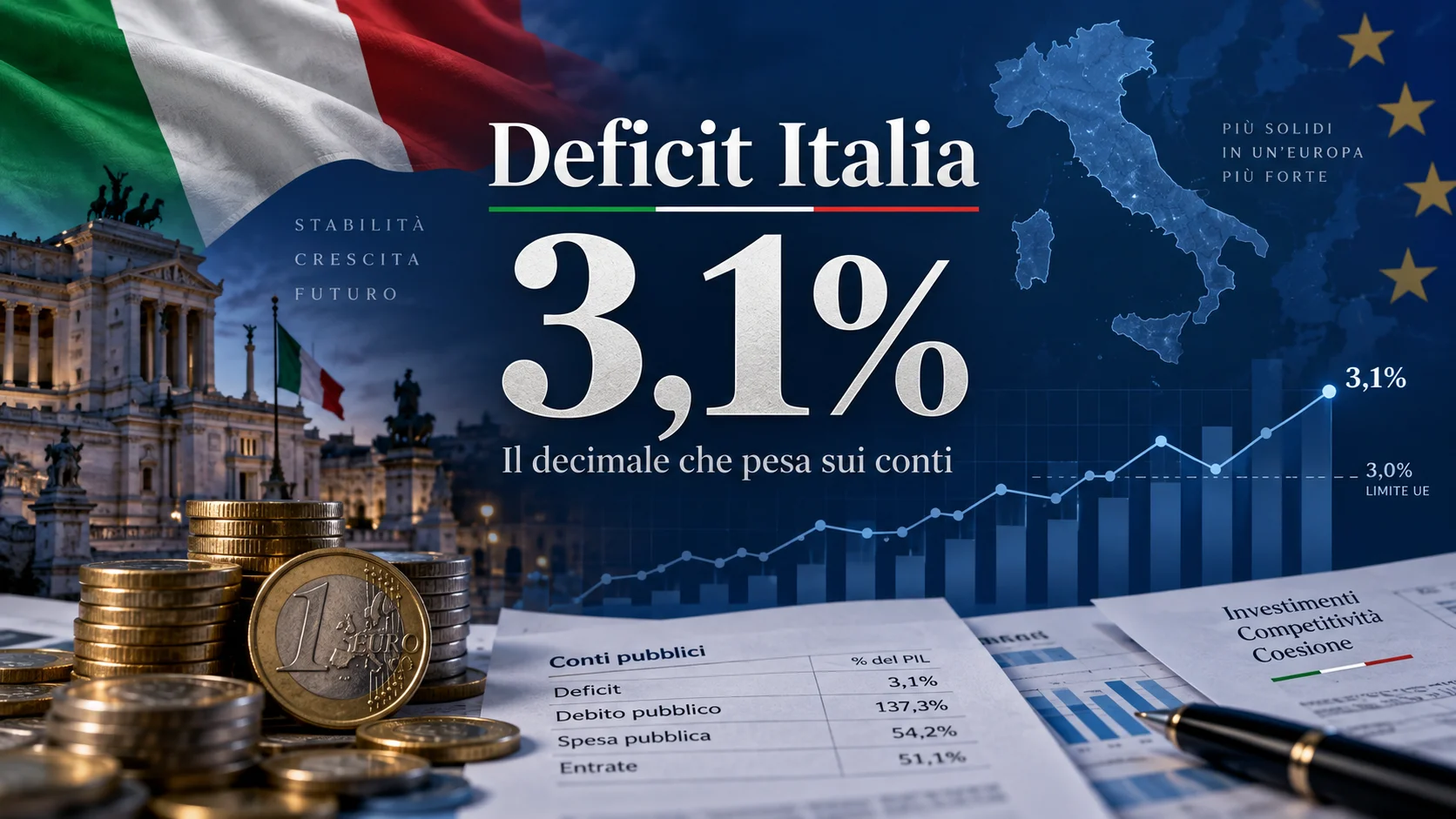 deficit italia