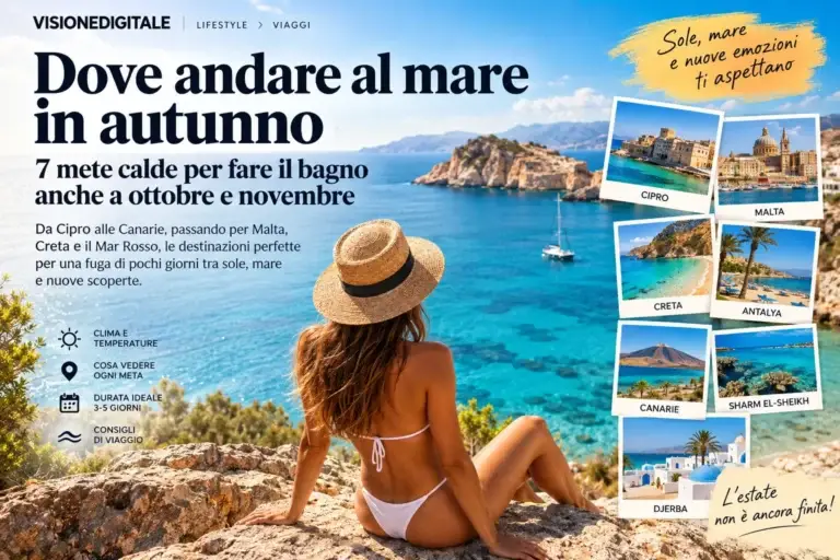 dove andare al mare in autunno