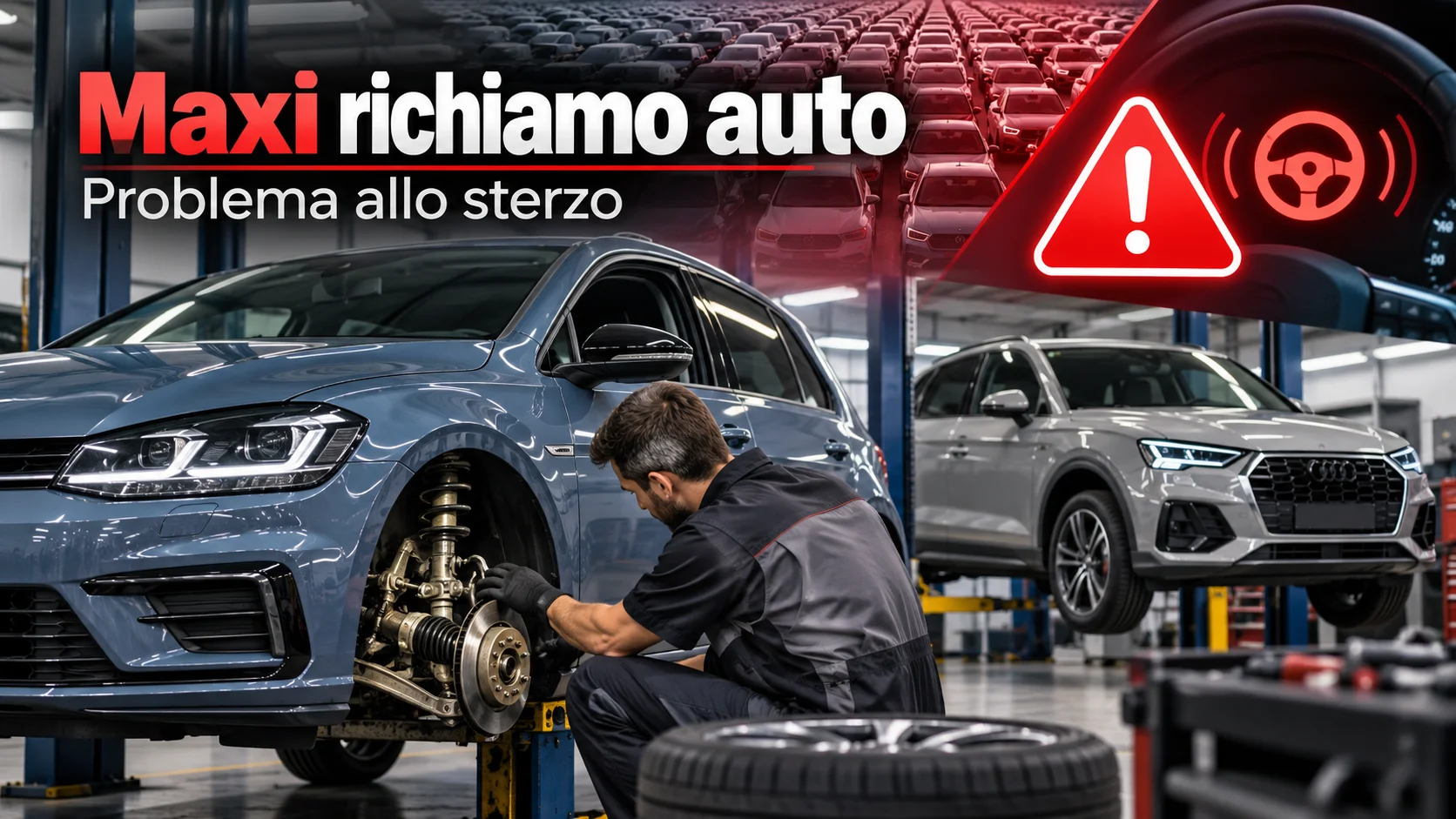 richiamo Volkswagen sterzo